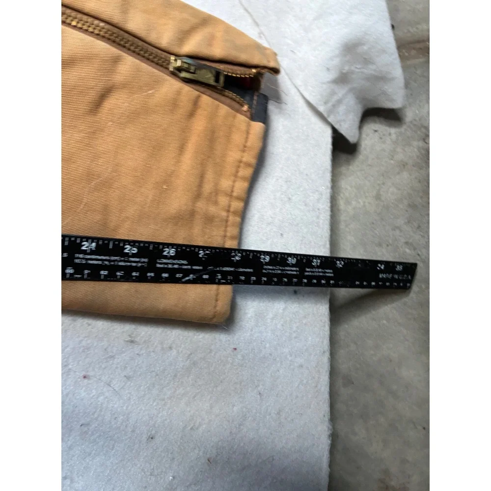 Vintage Walls Blizzard-Pruf Insulated Coveralls Mens Small Short Brown USA Made